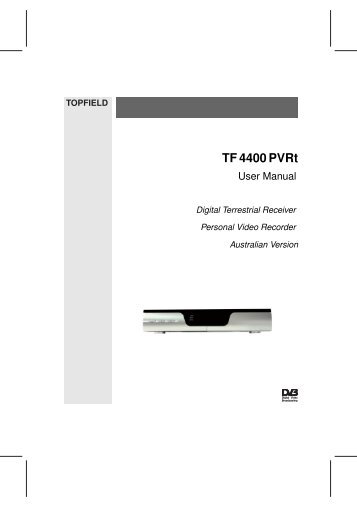 TF 4400 PVRt