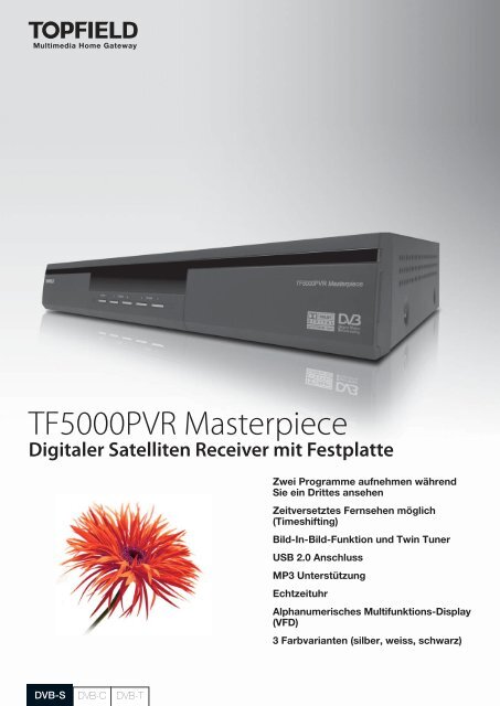 TF5000PVR Masterpiece - Topfield