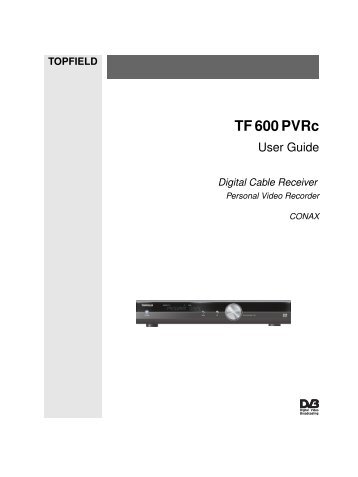 TF 600 PVRc - Topfield