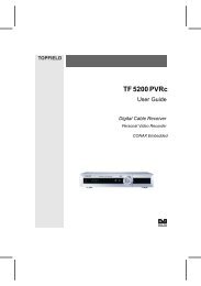 TF 5200 PVRc - Topfield