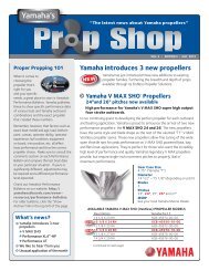 Prop Shop VOL 2 EDITION 3 - Yamaha Outboards