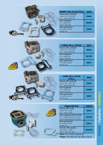 R oulements et joints spy - SPARMART Ricambi e Accessori Moto