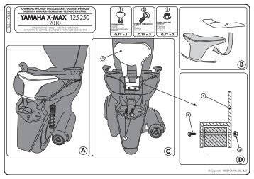 YAMAHA X-MAX 125-250 - Givi