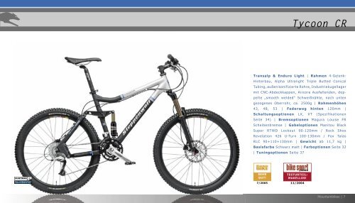 Steppenwolf Katalog 2006 - better bikes