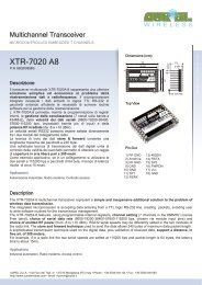 XTR-7020 A8 - Moduli Wireless