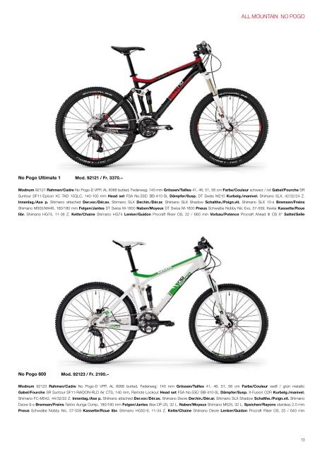 Bikes 2013 - Belimport SA