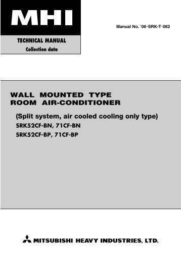 wall mounted type room air-conditioner - AMP