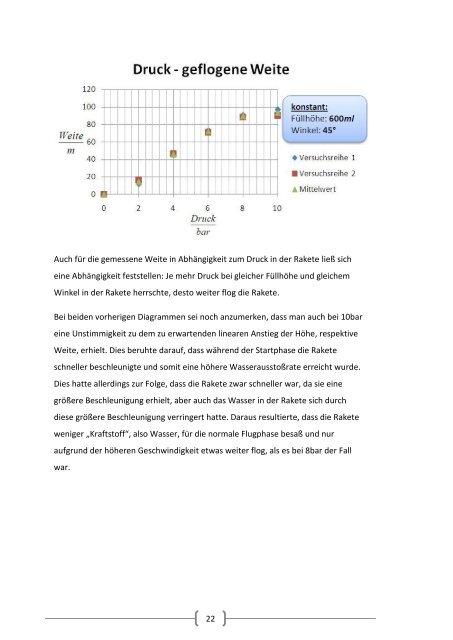 Experimentelle Untersuchungen von Wasserraketen - guennet.de
