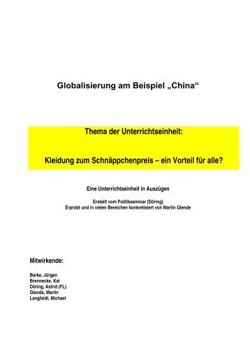 Kleidung zum Schnäppchenpreis – ein Vorteil für ... - Astrid Doering