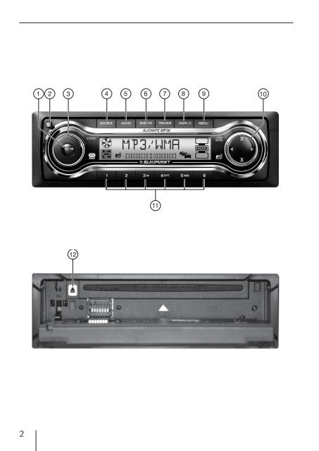 Alicante MP36 Sevilla MP36 - Blaupunkt