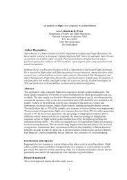 An analysis of flight crew response to system - NLR-ATSI