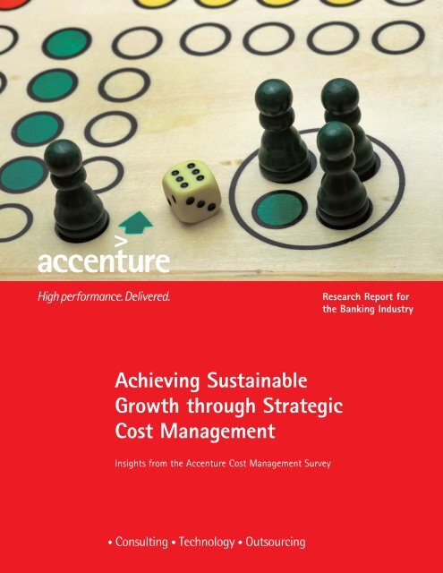 Achieving Sustainable Growth through Strategic Cost Management