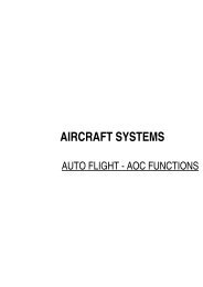 AIRCRAFT SYSTEMS - e-Crew
