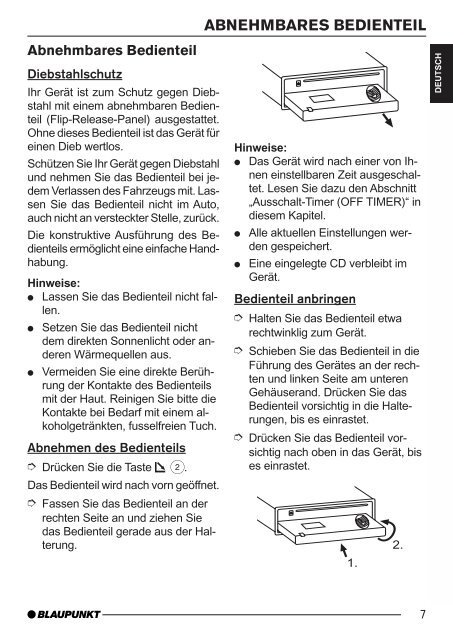 Kingston MP35 - Blaupunkt