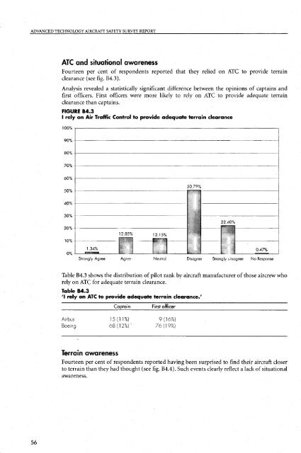 Advanced Technology Aircraft Safety Survey Report - Australian ...