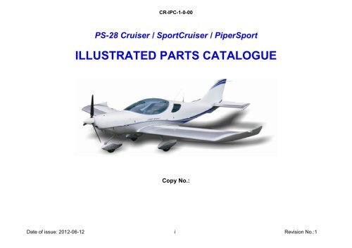 ILLUSTRATED PARTS CATALOGUE - Czech Sport Aircraft ILLUSTRATED PARTS CATALOGUE - Czech Sport Aircraft