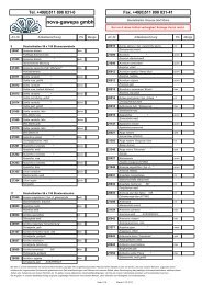 nova-gawepa gmbh