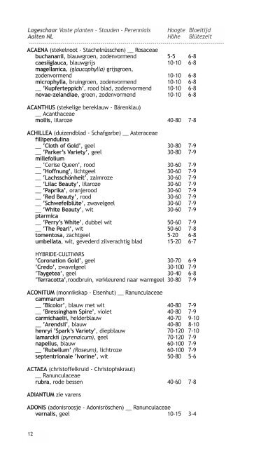PDF catalogus - Vaste planten kwekerij Lageschaar