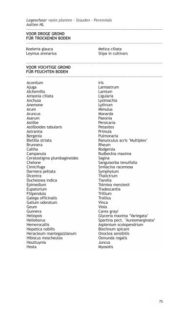 PDF catalogus - Vaste planten kwekerij Lageschaar