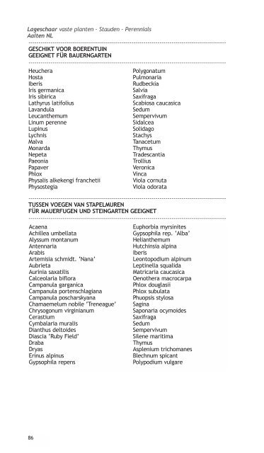 PDF catalogus - Vaste planten kwekerij Lageschaar