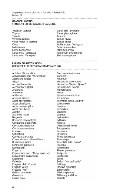 PDF catalogus - Vaste planten kwekerij Lageschaar