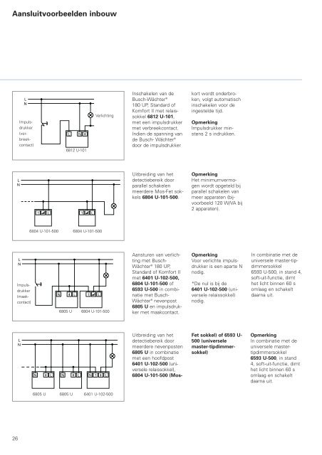 Handboek voor de elektrotechnische installateur - Busch-Jaeger ...
