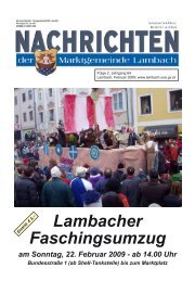 Lambacher Faschingsumzug - Lambach - Land Oberösterreich