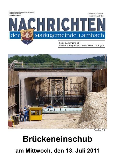 (8,11 MB) - .PDF - Lambach - Land Oberösterreich