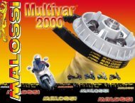 MULTIVAR 2000 Maxi scooter - Malossi Performance Parts