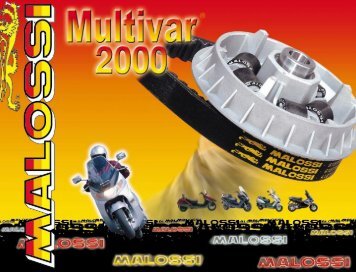 MULTIVAR 2000 Maxi scooter - Malossi Performance Parts