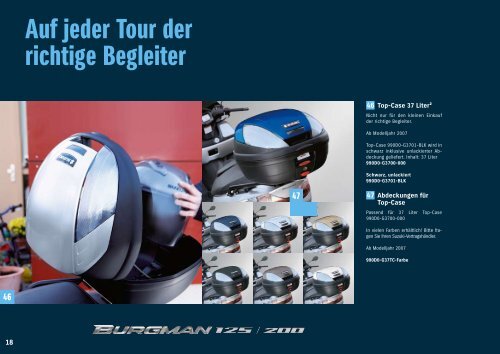 Zubehörkatalog Scooter - Suzuki