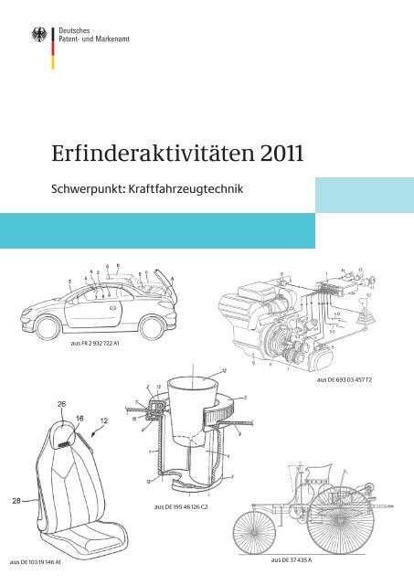 Erfinderaktivitäten 2011 - DPMA
