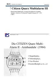 Citizen Quarz Multialarm III Die CITIZEN Quarz Multi- Alarm II ...