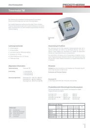 Timermodul TM - Pedotherm GmbH