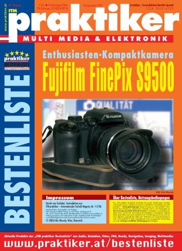 Fujifilm FinePix S9500: Enthusiasten-Kompaktkamera ... - Praktiker