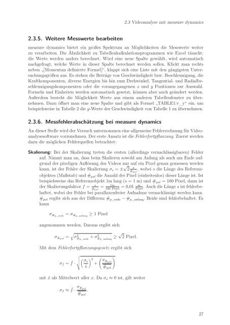 Hochgeschwindigkeitskameras im Physikunterricht