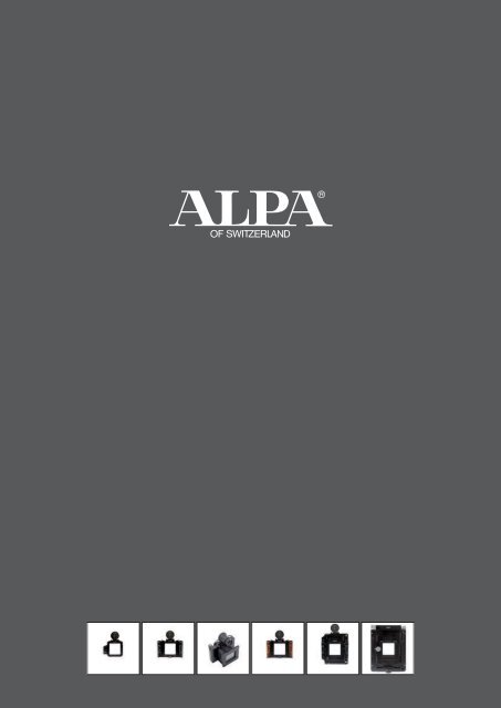 ALPA – anders als andere. Warum und wofür? - Linhof & Studio Ltd.