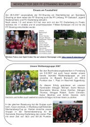 NEWSLETTER DER FF-STRANING MAI/JUNI 2007 - Kronline