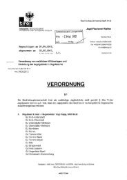 Verordnung von weiblichen Wildvorlagen und ... - Längenfeld