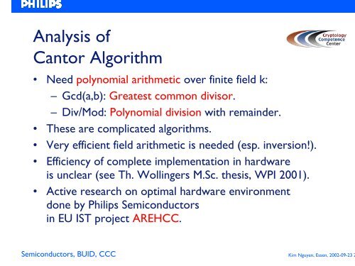 Smart Card IC Design EEPROM RAM ROM CPU Coprocessors Logic