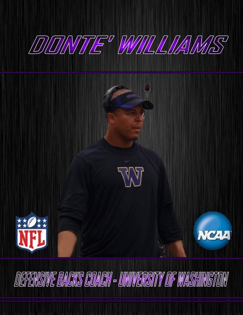 Coach Donte' Williams - ISA