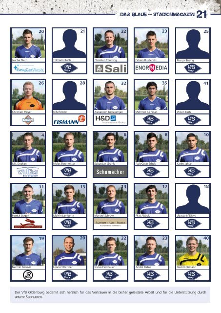 Saison 2011/2012 - VfB Oldenburg