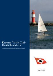 Navigation & Nautik 2011 - Kreuzer Yacht Club Deutschland e.V.