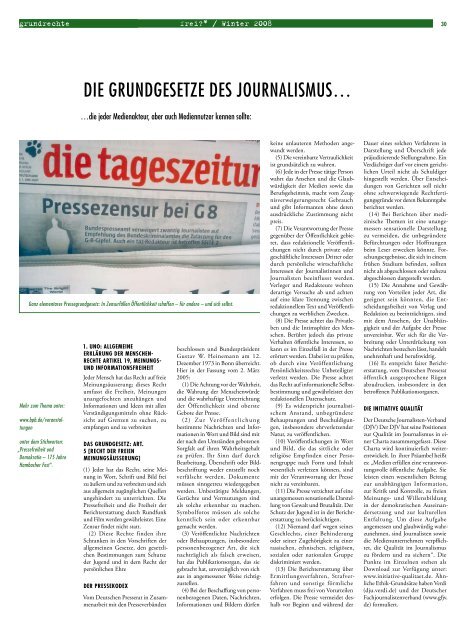 ist das erlaubt? pressefreiheit in deutschland. - Politikorange.de