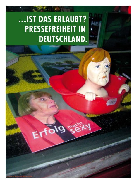 ist das erlaubt? pressefreiheit in deutschland. - Politikorange.de