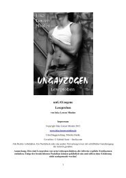 unGAYzogene Leseproben (PDF) - Inka Loreen Minden