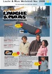 1 Lauche & Maas Werbeblatt Nov. 2008