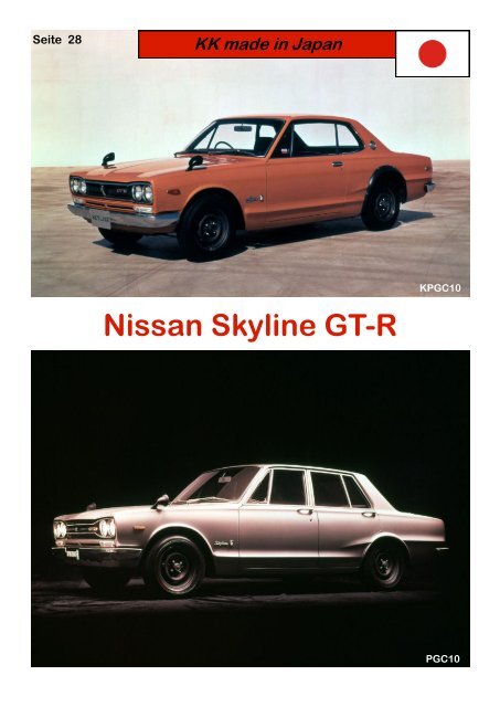 Fast Facts Nissan Skyline GT-R - KultKarren