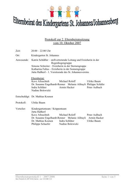 Elternbeiratssitzung Kindergarten: Kreative Ideen und kostenlose Ausmalbilder für Zuhause!