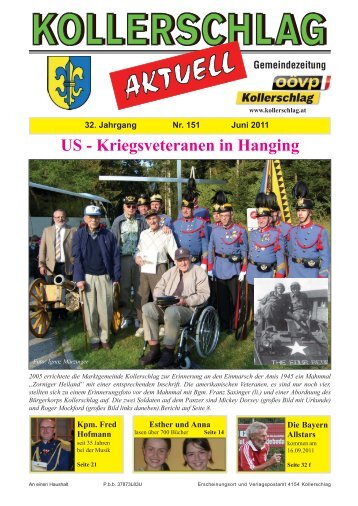 Zeitung Sommer 2011 - Marktgemeinde Kollerschlag